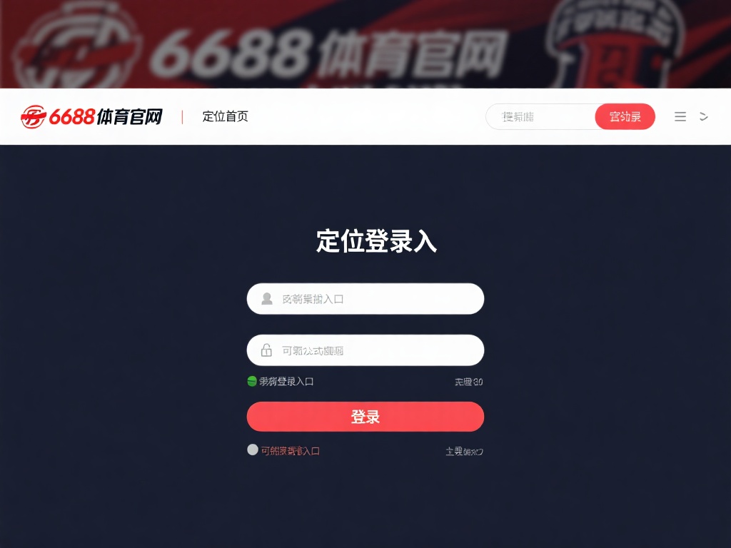定位登录入口：
登录按钮通常位于页面顶部显眼区域